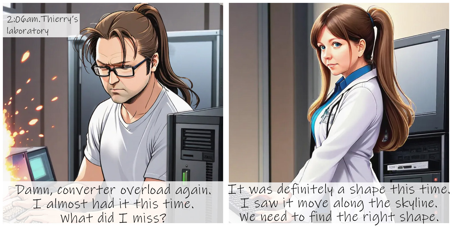 First Comic Frame - Shapes